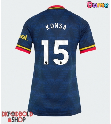 Arsenal Ezri Konsa #15 Udebanetrøje Dame 2026-27 Kort ærmer Arsenal Ezri Konsa #15 Udebanetrøje Dame 2026-27 Kort ærmer